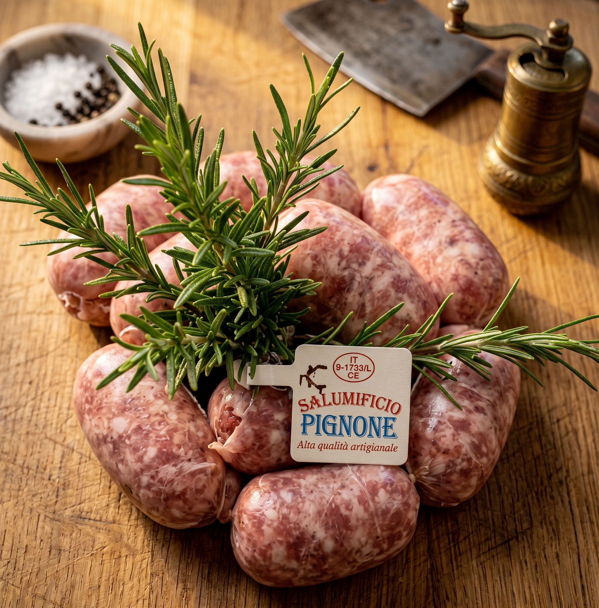 Salsicce del salumificio Pignone